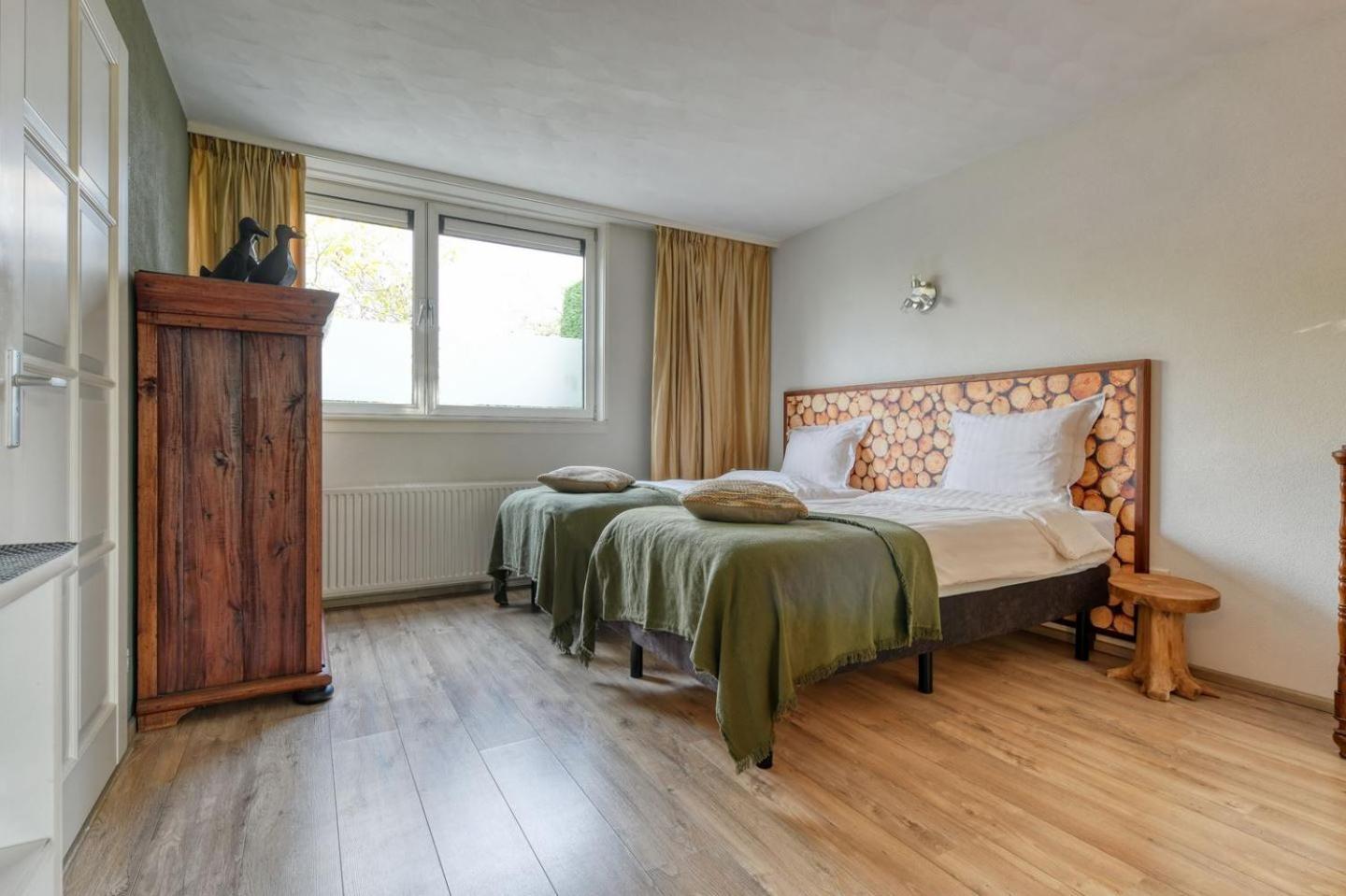 Borneman Buitenhof - Privé Appartement Houten Extérieur photo