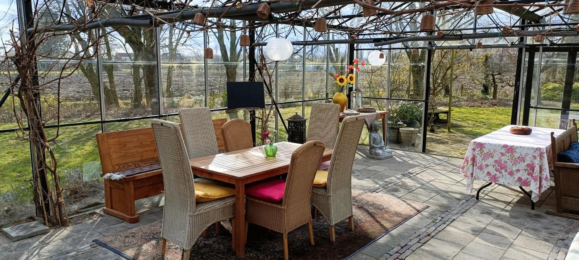Borneman Buitenhof - Privé Appartement Houten Extérieur photo